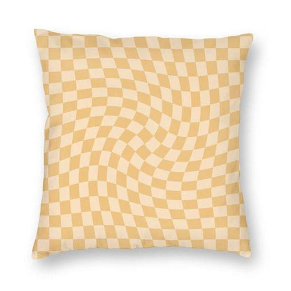 3D Checkered Cushion Cover AESTHETIC_Indie checked pillow SUB CATEGORY_Cushion Covers