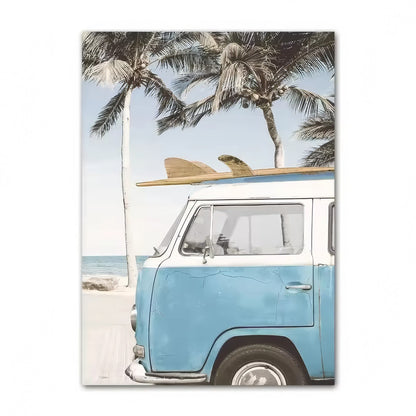 Coastal Life Aesthetic Canvas Posters