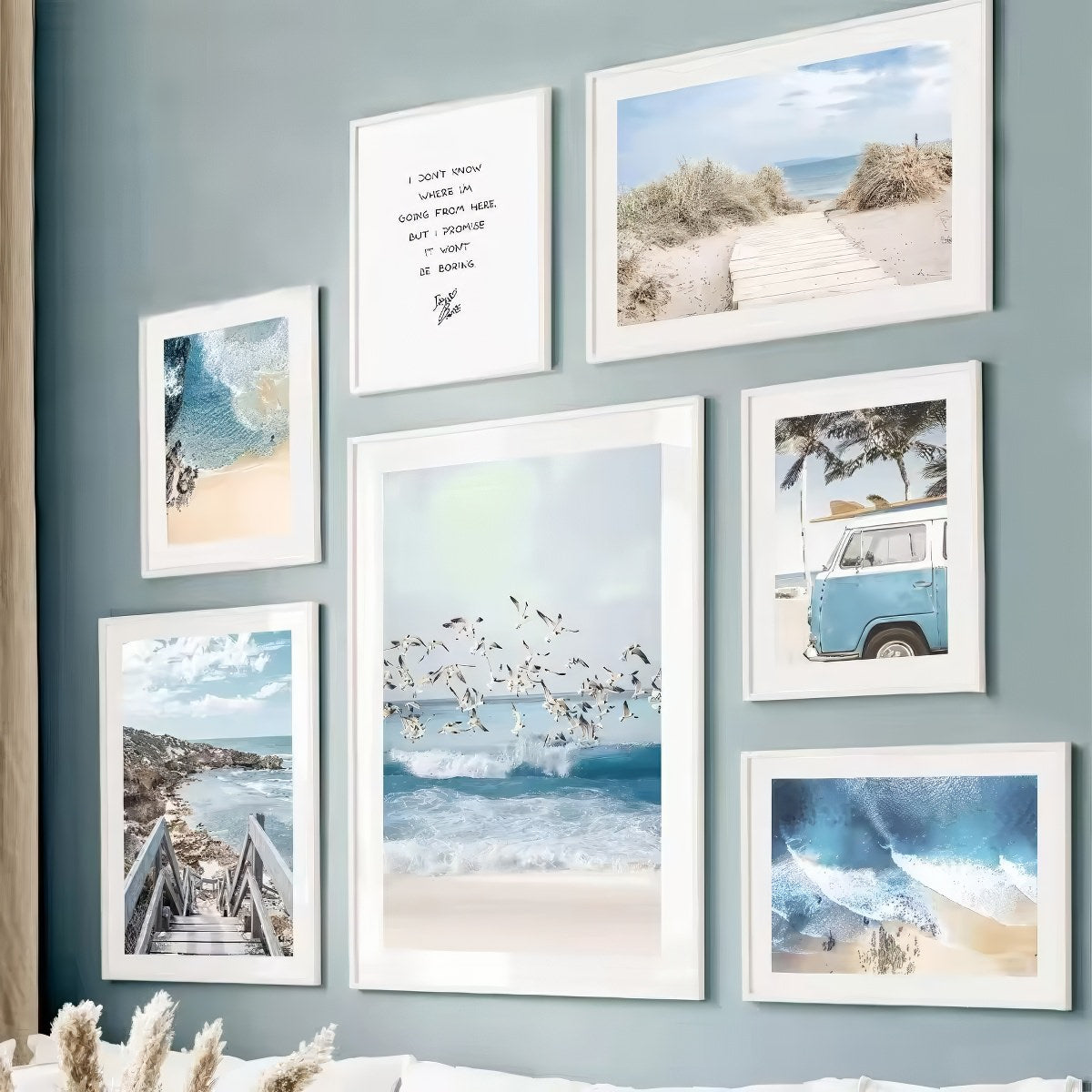 Coastal Life Aesthetic Canvas Posters