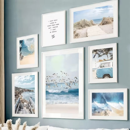 Coastal Life Aesthetic Canvas Posters