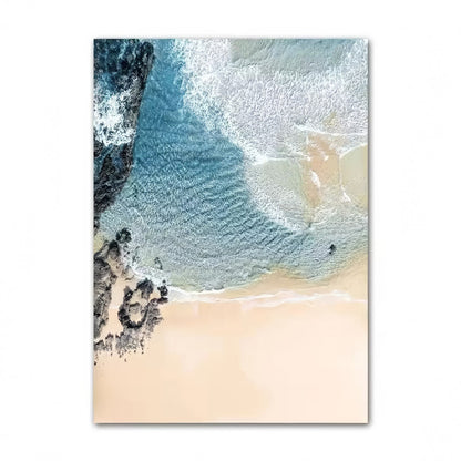 Coastal Life Aesthetic Canvas Posters
