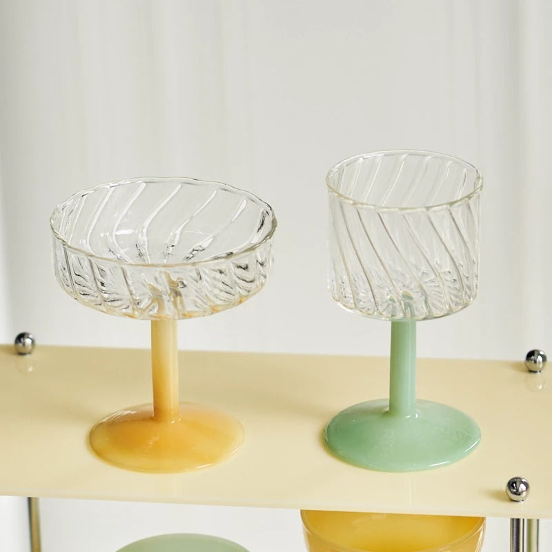 Vintage French Cocktail Glass SUB CATEGORY_Desk Accessories