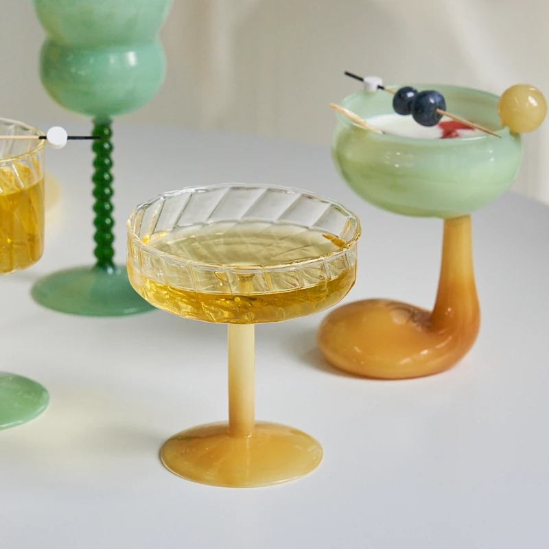 Vintage French Cocktail Glass SUB CATEGORY_Desk Accessories