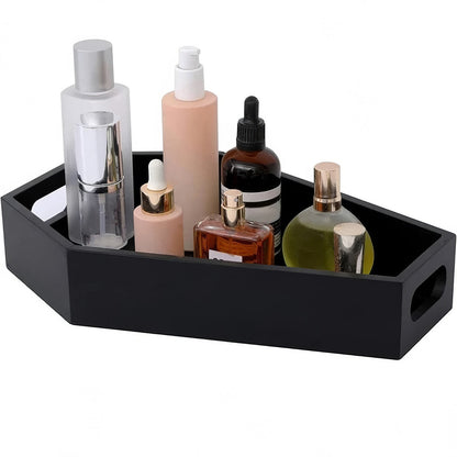 Black Coffin Storage Tray