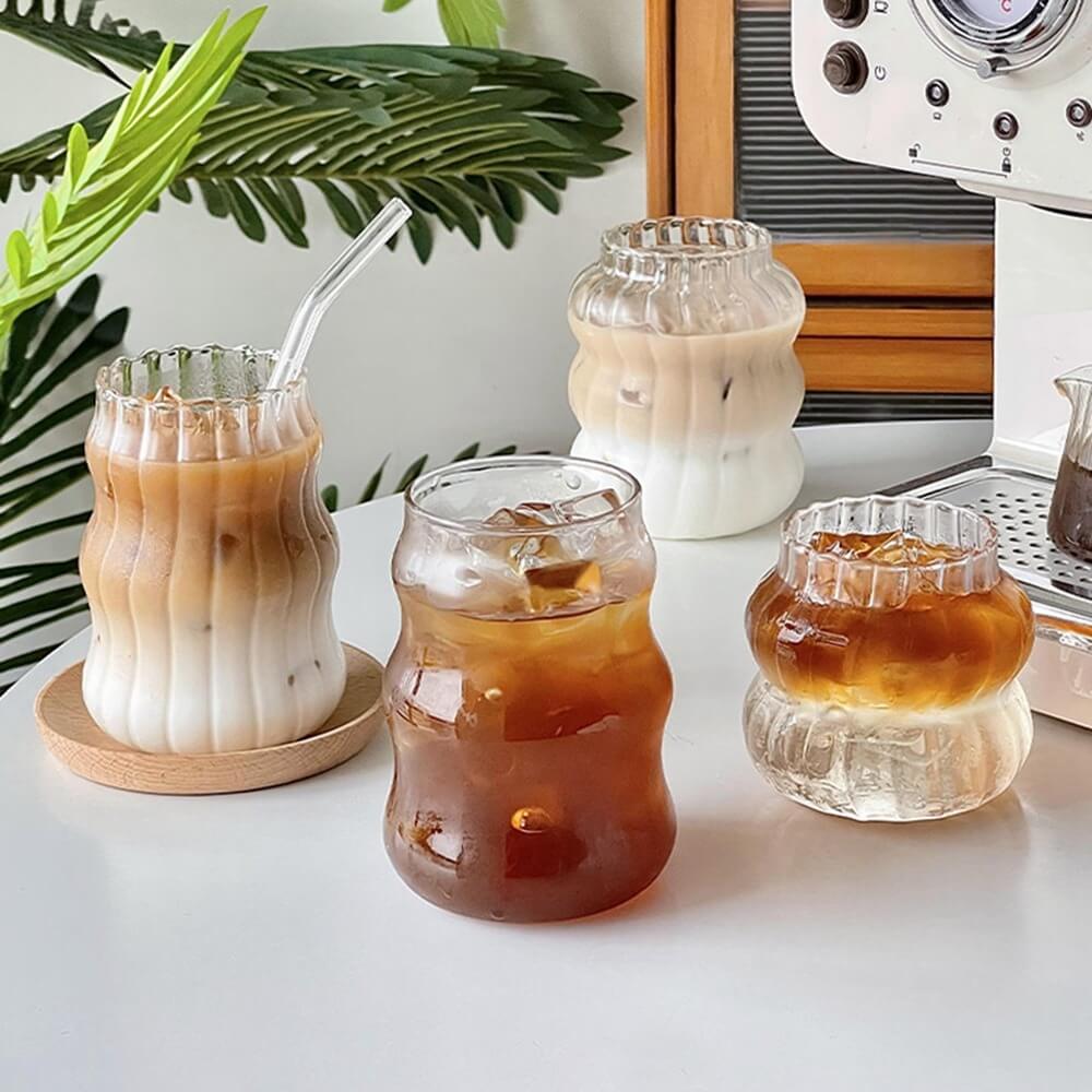 Cold Coffee Retro Glass Cup SUB CATEGORY_Desk Accessories