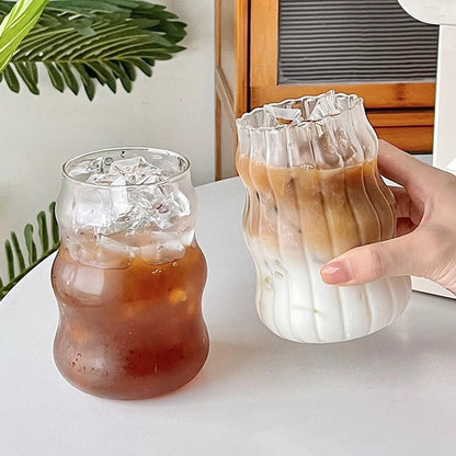 Cold Coffee Retro Glass Cup SUB CATEGORY_Desk Accessories