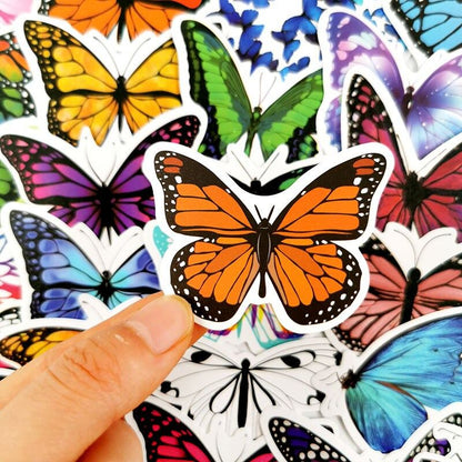 Color Butterflies Sticker Pack