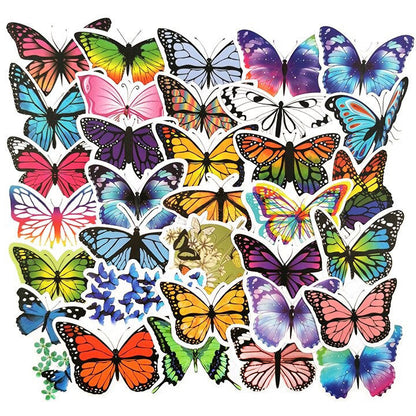 Color Butterflies Sticker Pack