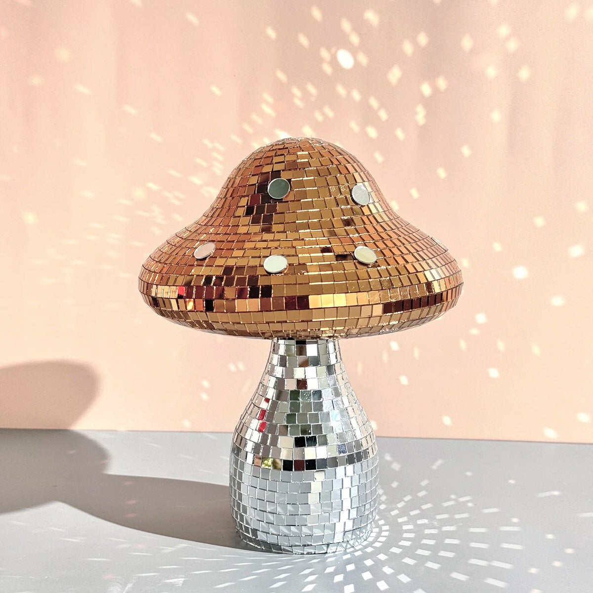Colorful Mushroom Disco Ball
