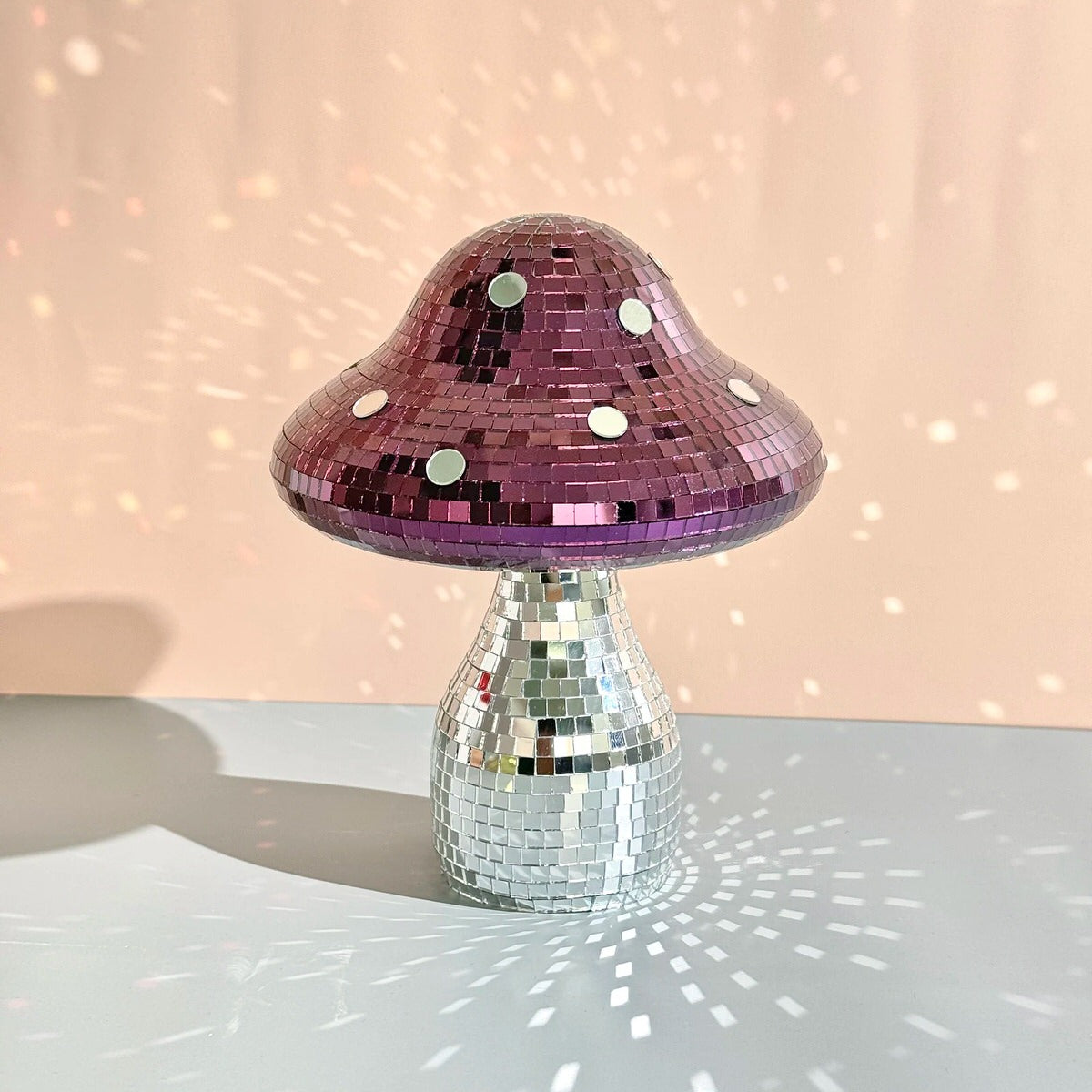 Colorful Mushroom Disco Ball
