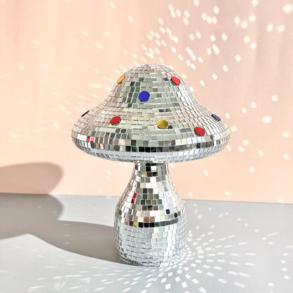 Colorful Mushroom Disco Ball