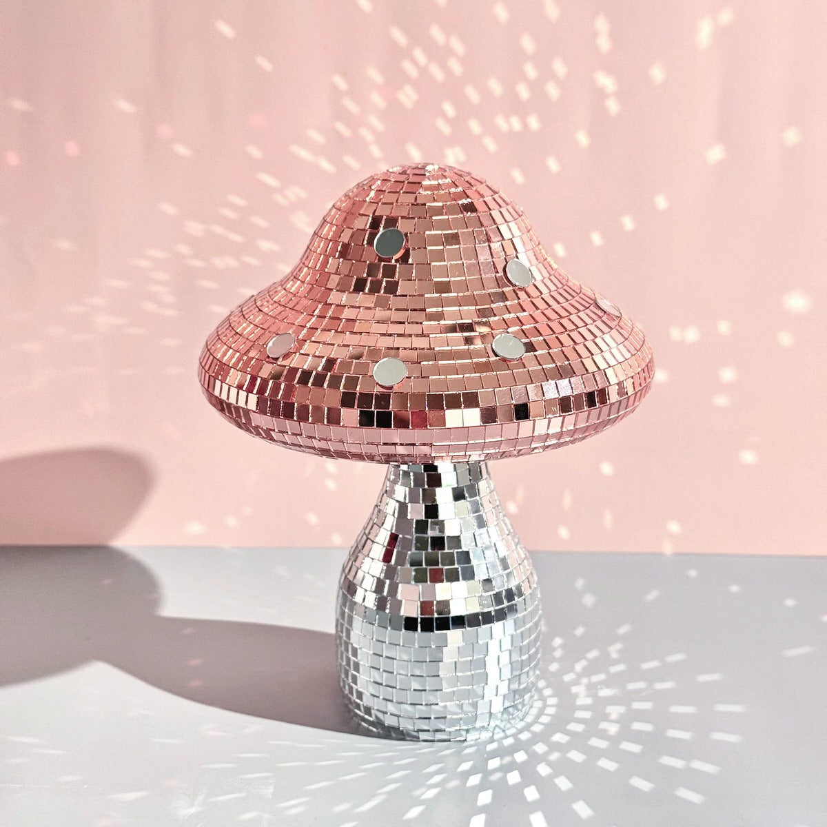 Colorful Mushroom Disco Ball