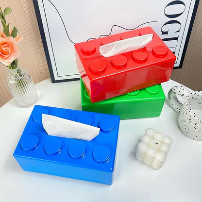 Construction Brick Tissue Holder paper holder