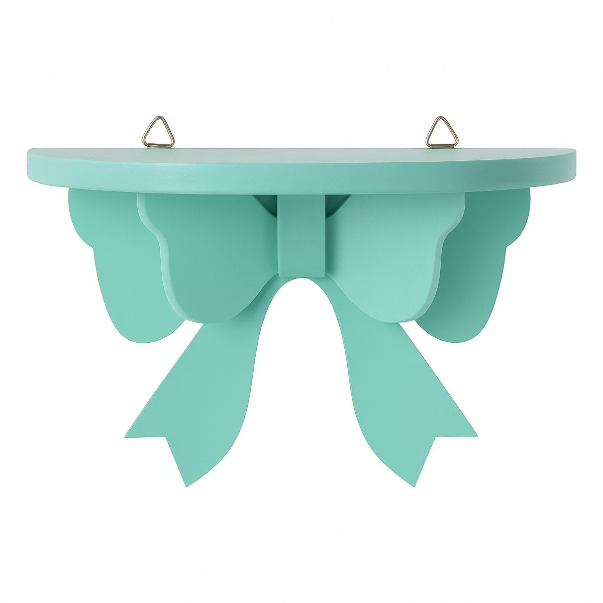 Coquette Bow-Shaped Wooden Shelf