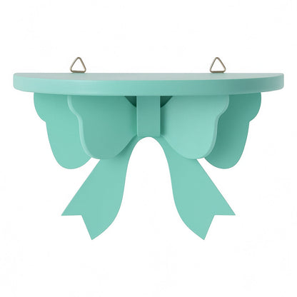 Coquette Bow-Shaped Wooden Shelf