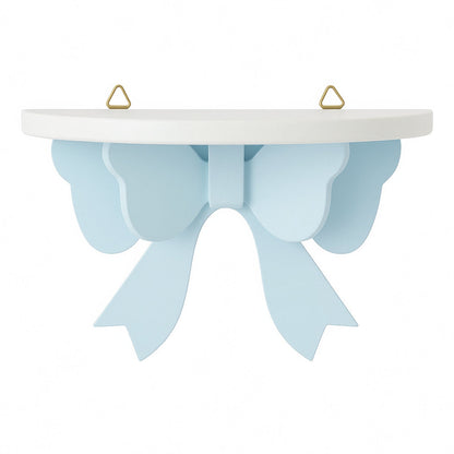 Coquette Bow-Shaped Wooden Shelf