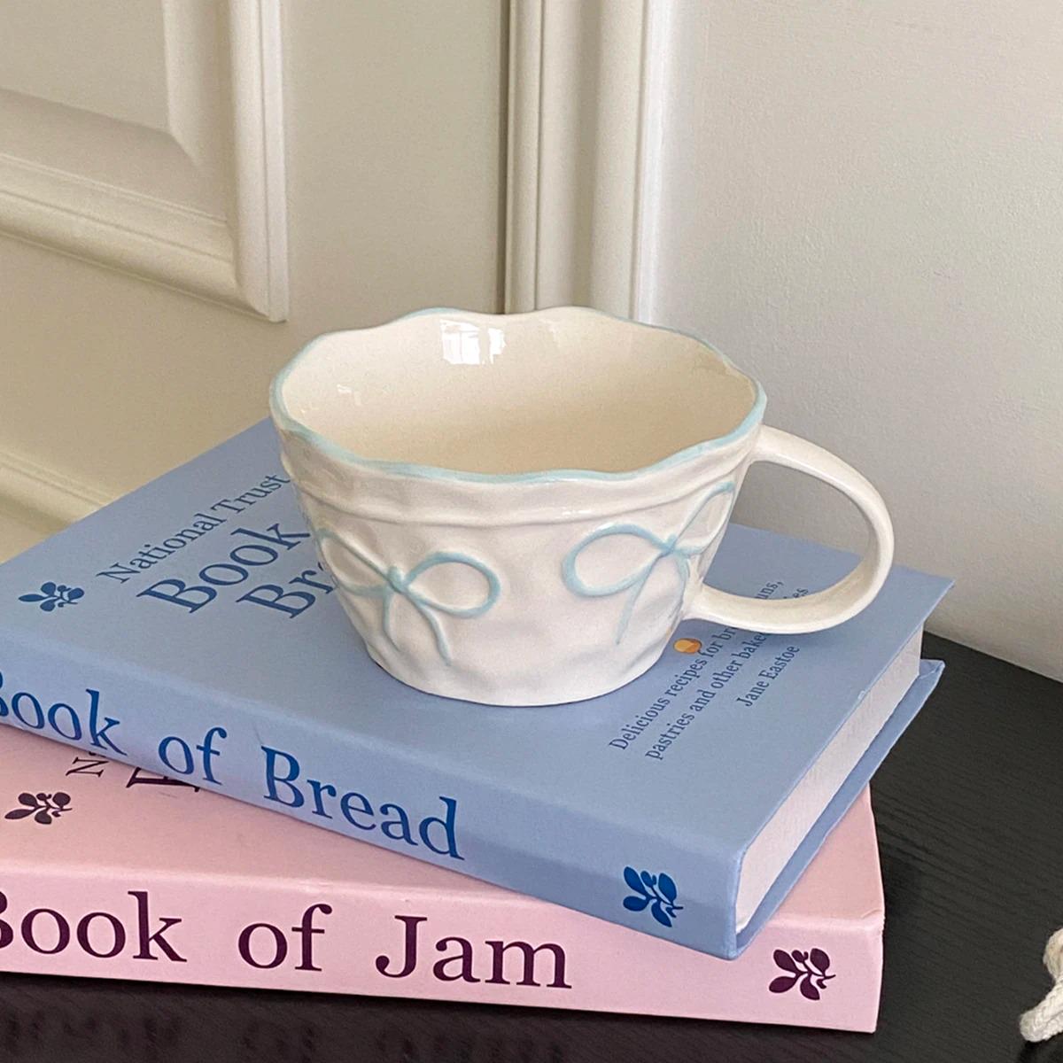 Coquette Aesthetic Bows Tea Cup