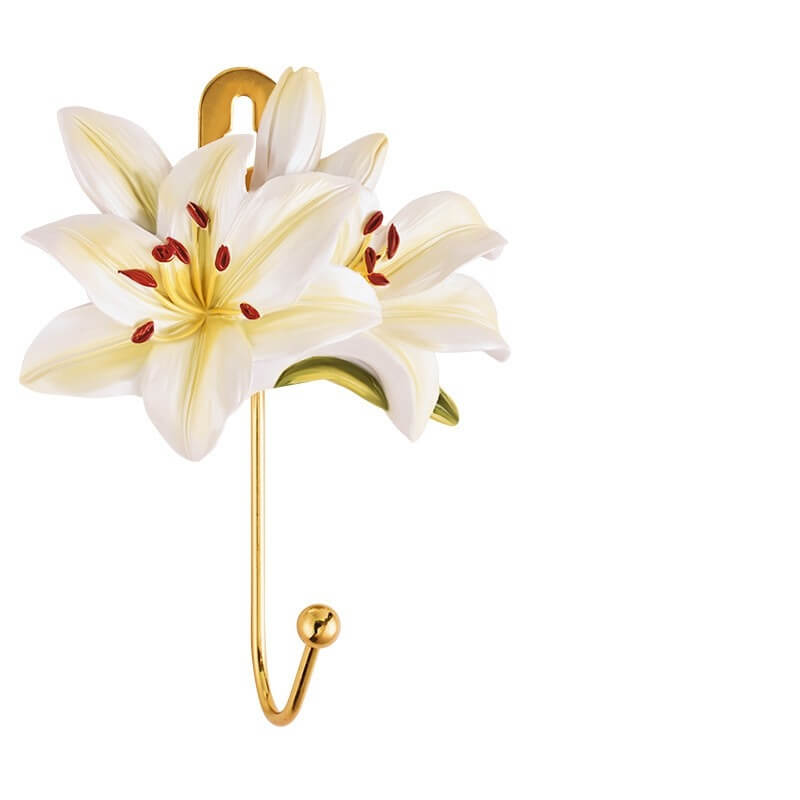 Coquette Flower Wall Hook metal hook robe hook wall key holder