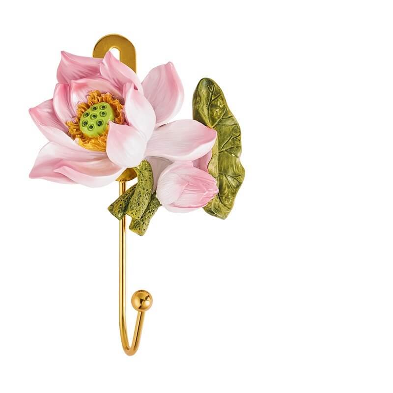 Coquette Flower Wall Hook metal hook robe hook wall key holder