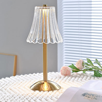 Coquette Brass Mini Table Lamp night light retro vintage