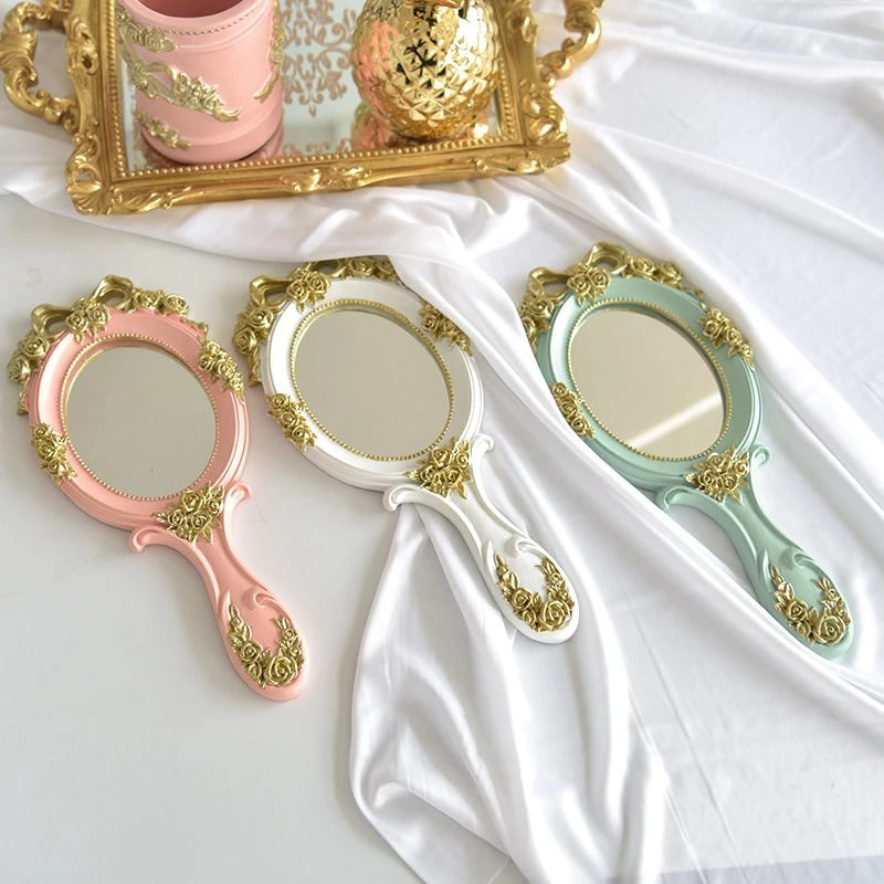 Rococo Vintage Hand Mirror SUB CATEGORY_Mirrors