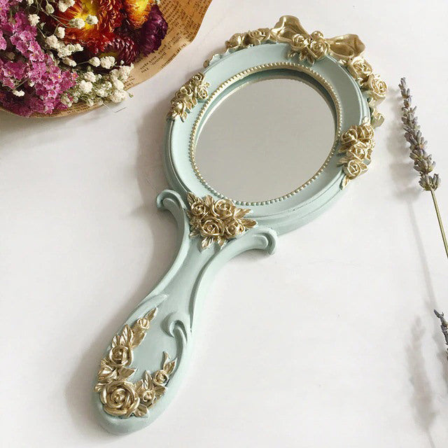 Rococo Vintage Hand Mirror SUB CATEGORY_Mirrors