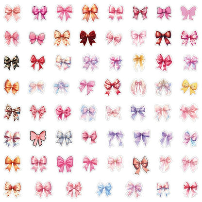 Coquette Aesthetic Bows Sticker Pack