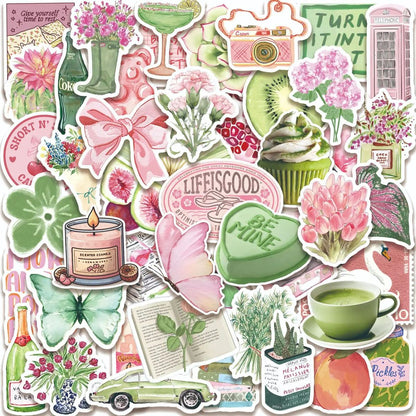 Coquette Spring Aesthetic Sticker Pack