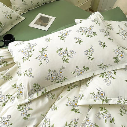 Vintage Chamomile Flower Bedding Set SUB CATEGORY_Bedding Sets