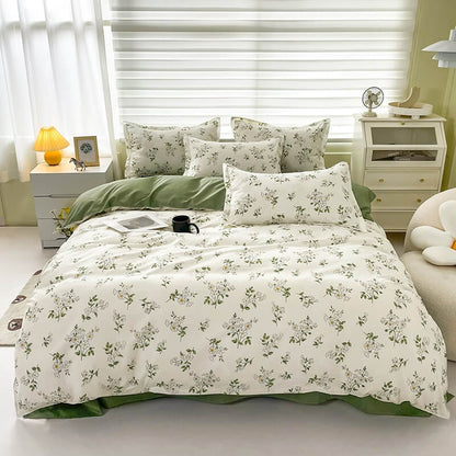 Vintage Chamomile Flower Bedding Set SUB CATEGORY_Bedding Sets