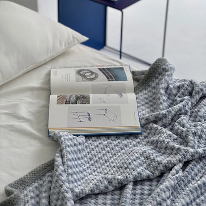 Cozy Checkered Flannel Fleece Throw Blanket