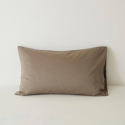 Cozy Minimalist Muted Solid Cotton Pillowcase