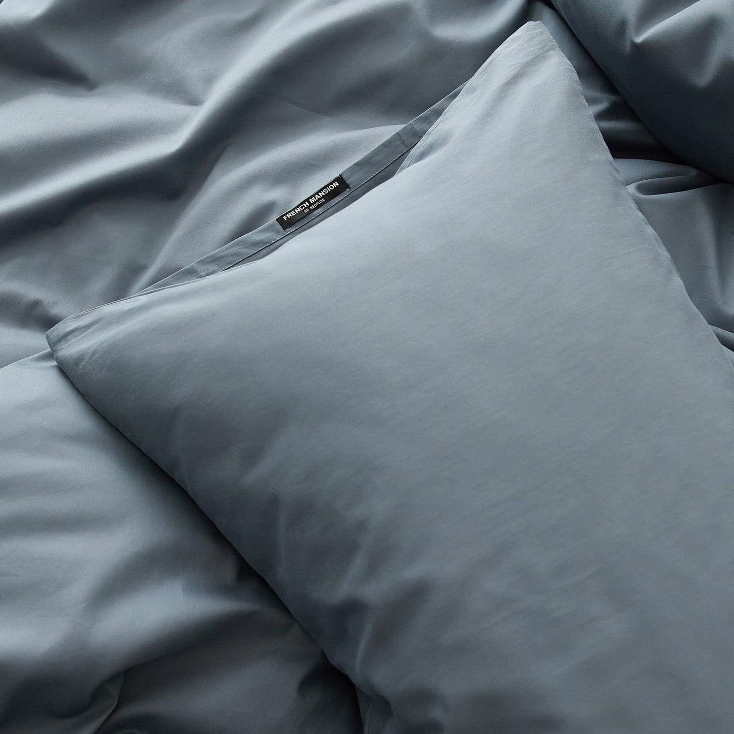 Cozy Minimalist Muted Solid Cotton Pillowcase