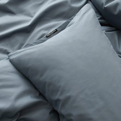 Cozy Minimalist Muted Solid Cotton Pillowcase