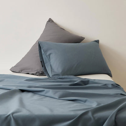Cozy Minimalist Muted Solid Cotton Pillowcase
