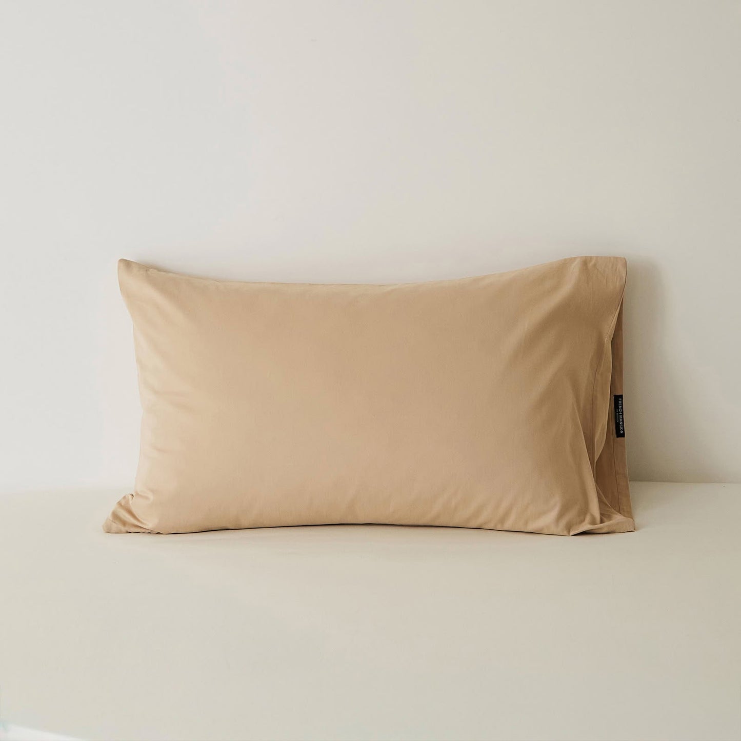 Cozy Minimalist Muted Solid Cotton Pillowcase