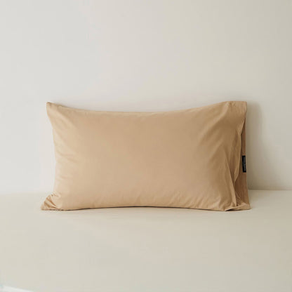 Cozy Minimalist Muted Solid Cotton Pillowcase