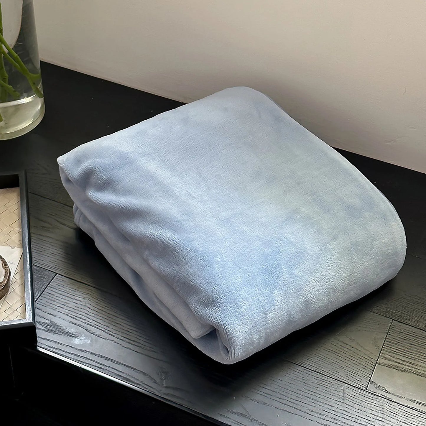 Cozy Minimalist Solid Fleece Sheet Set