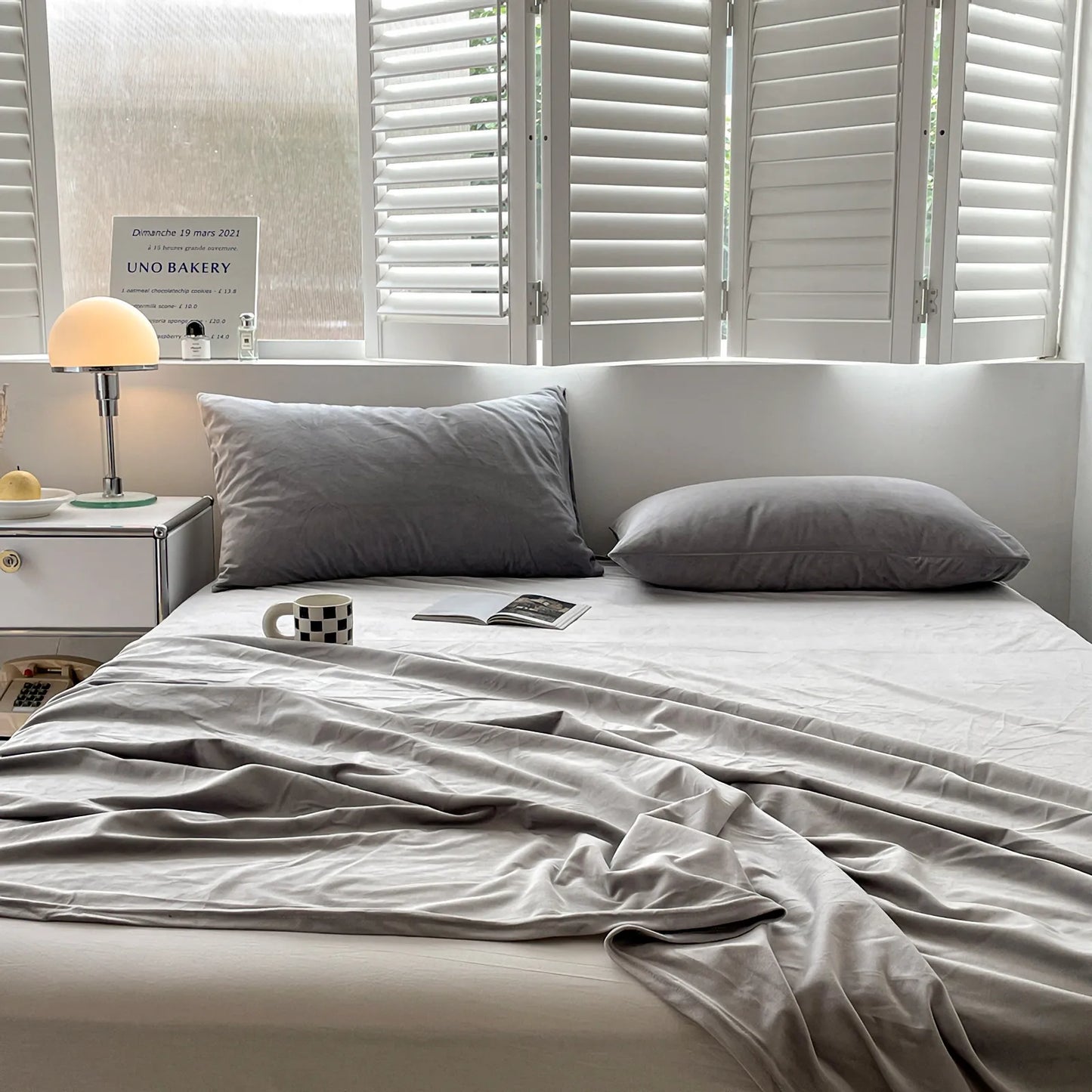 Cozy Minimalist Solid Velvet Sheet Set