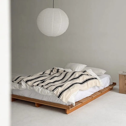 Cozy Striped Flannel Fleece Blanket