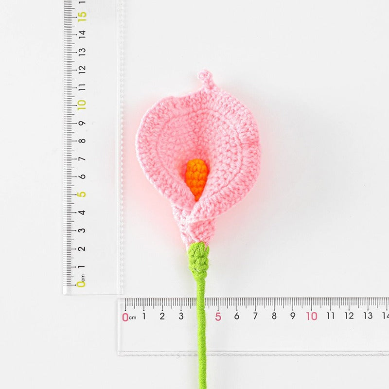 Crochet Calla Lily Flowers AESTHETIC_Cottagecore daisies flowers SUB CATEGORY_Plushies