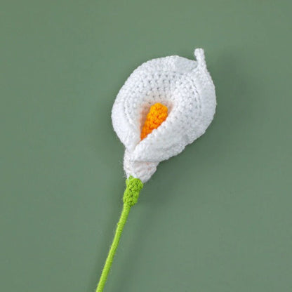 Crochet Calla Lily Flowers AESTHETIC_Cottagecore daisies flowers SUB CATEGORY_Plushies