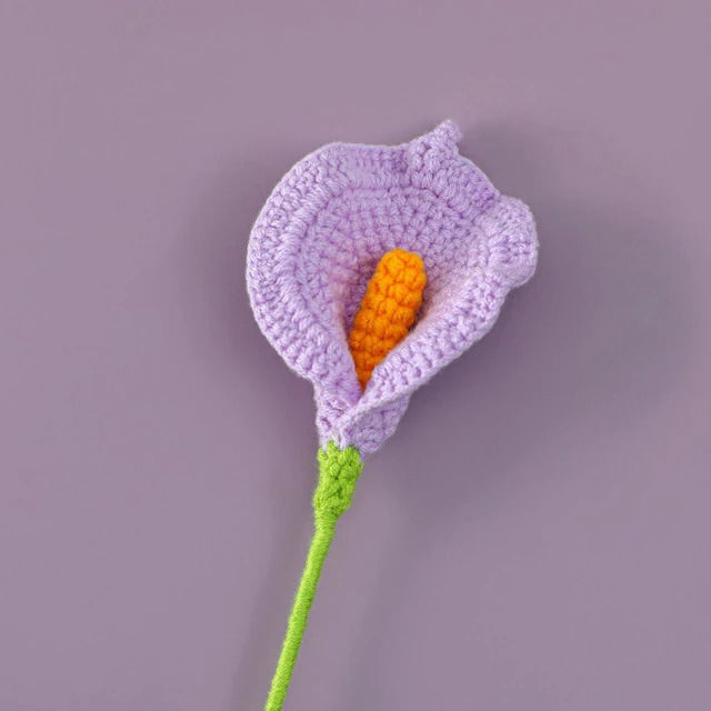 Crochet Calla Lily Flowers AESTHETIC_Cottagecore daisies flowers SUB CATEGORY_Plushies