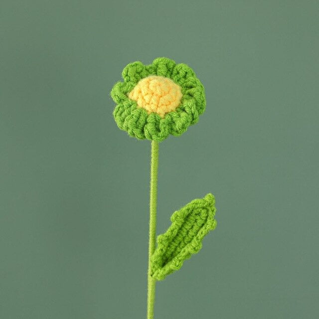 Crochet Daisy Flowers AESTHETIC_Cottagecore daisies flowers SUB CATEGORY_Plushies