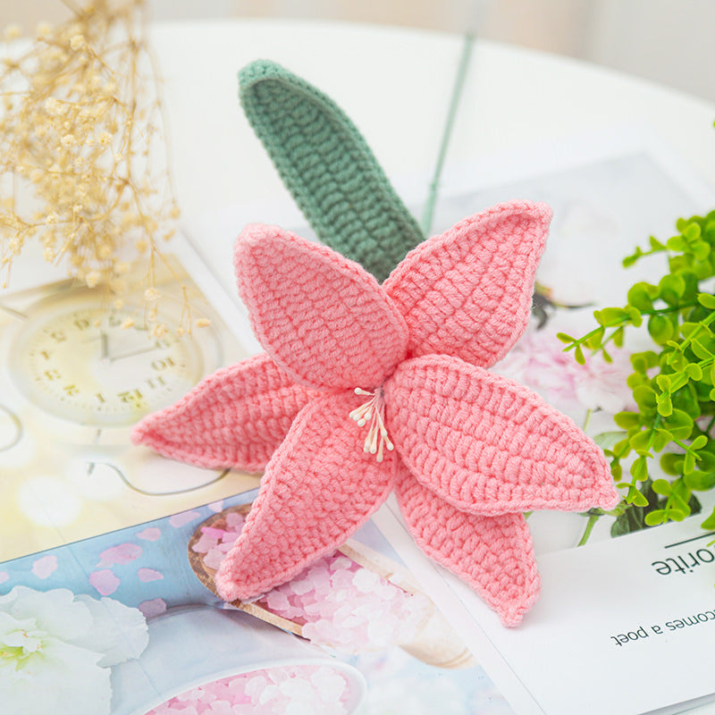 Crochet Lily Flowers AESTHETIC_Cottagecore flowers SUB CATEGORY_Plushies