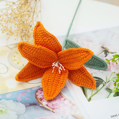 Crochet Lily Flowers AESTHETIC_Cottagecore flowers SUB CATEGORY_Plushies