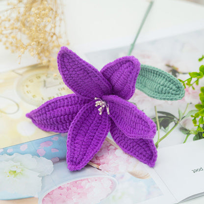 Crochet Lily Flowers AESTHETIC_Cottagecore flowers SUB CATEGORY_Plushies