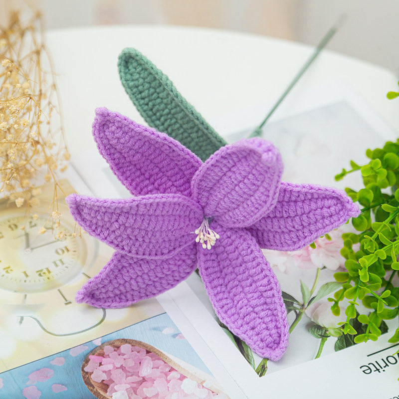 Crochet Lily Flowers AESTHETIC_Cottagecore flowers SUB CATEGORY_Plushies