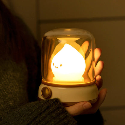 Veilleuse LED à flamme mignonne