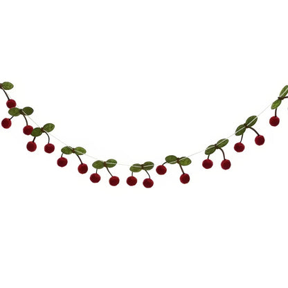 Cherry Wall Garland